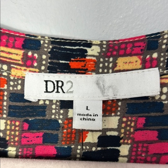 DR2 Multicolor Patterned Women's Dress - Picture 2 of 10